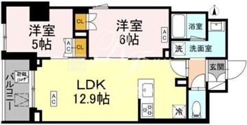 ロイジェント戸越銀座 801 間取り図