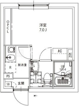 ＡＸＩＡ　Ｍ－Ｃｉｔｙ浮間公園 104 間取り図