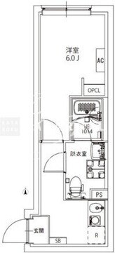 ＡＸＩＡ　Ｍ－Ｃｉｔｙ浮間公園 201 間取り図