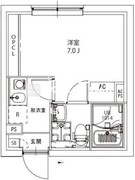 ＡＸＩＡ　Ｍ－Ｃｉｔｙ浮間公園 304 間取り図