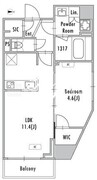 グランパセオ押上八広 501 間取り図