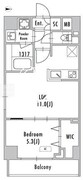 グランパセオ押上八広 705 間取り図