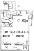 スパシエ幡ヶ谷 510 間取り図