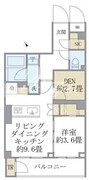 ラペルラ目黒東山2 103 間取り図
