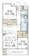 ラペルラ目黒東山2 204 間取り図