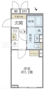 エクサム赤坂 101 間取り図