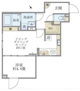 エクサム赤坂 103 間取り図