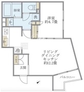 エクサム赤坂 304 間取り図