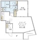 エクサム赤坂 304 間取り図