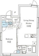 クリアル文京千石2 105 間取り図