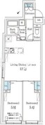 クリアル文京千石2 204 間取り図