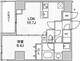 ウィーブベース上野ノース 701 間取り図