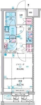 ジェノヴィア竹ノ塚 113 間取り図