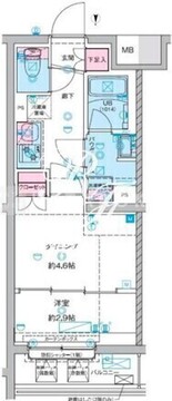 ジェノヴィア竹ノ塚 310 間取り図