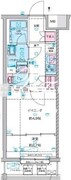 ジェノヴィア竹ノ塚 413 間取り図