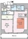 ヴィスタコート幡ヶ谷 402 間取り図