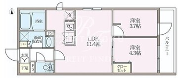 ラヴィエール住吉駅前 101 間取り図