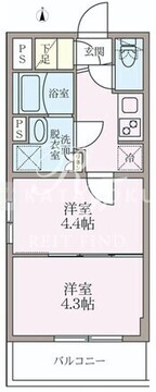 ラヴィエール住吉駅前 302 間取り図