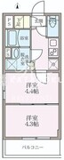 ラヴィエール住吉駅前 402 間取り図