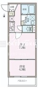 ラヴィエール住吉駅前 406 間取り図