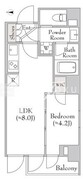 ルミーク大森 304 間取り図