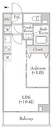 ルミーク大森 402 間取り図