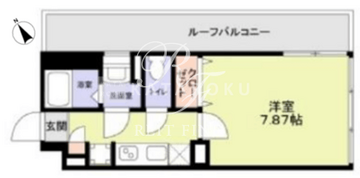 ザ・レジデンス市谷台町 402 間取り図