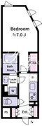 ラヴィエール新板橋 206 間取り図