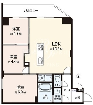 VISTA豊島 704 間取り図