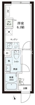 レピュア本郷レジデンス 102 間取り図