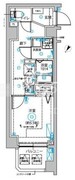ディップス西新井 105 間取り図