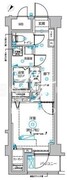 ディップス西新井 106 間取り図