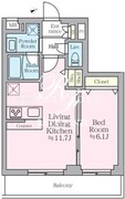 アイルグランデ押上ノースドゥーエ 309 間取り図