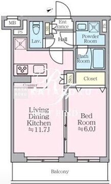 アイルグランデ押上ノースドゥーエ 508 間取り図