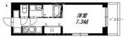 リヴシティ蒲田イースト 105 間取り図