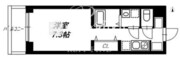 リヴシティ蒲田イースト 308 間取り図