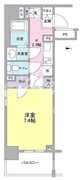 レキシントンスクエア新宿御苑 301 間取り図