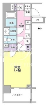 レキシントンスクエア新宿御苑 301 間取り図