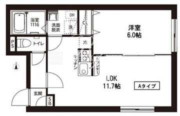 レピュア菊川駅前レジデンス 102 間取り図