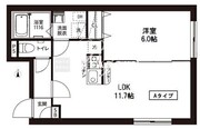 レピュア菊川駅前レジデンス 402 間取り図