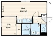 アラート森下2 201 間取り図