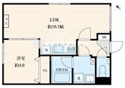 アラート森下2 401 間取り図