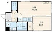 アラート森下2 502 間取り図