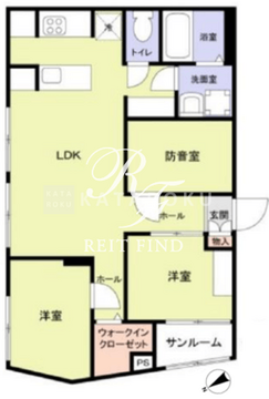 エテルネル曳舟 102 間取り図