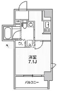 ライトハウス元浅草 201 間取り図