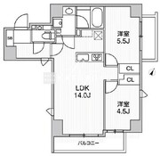 ライトハウス元浅草 802 間取り図