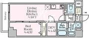 アイルプレミアム東京西新井 403 間取り図
