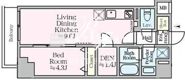 アイルプレミアム東京西新井 903 間取り図
