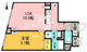 G.T.A.中野坂上 402 間取り図