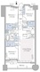 リビオ上野池之端 605 間取り図